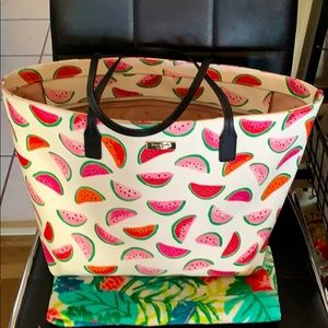 Kate Spade Watermelon Tote! Limited edition